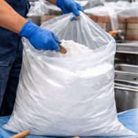 Мішки поліетиленові харчові 150 мкм 50х100 см 40кг (1105)