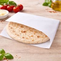 Пакет кутик паперовий білий 20х21см 100 шт (8873)